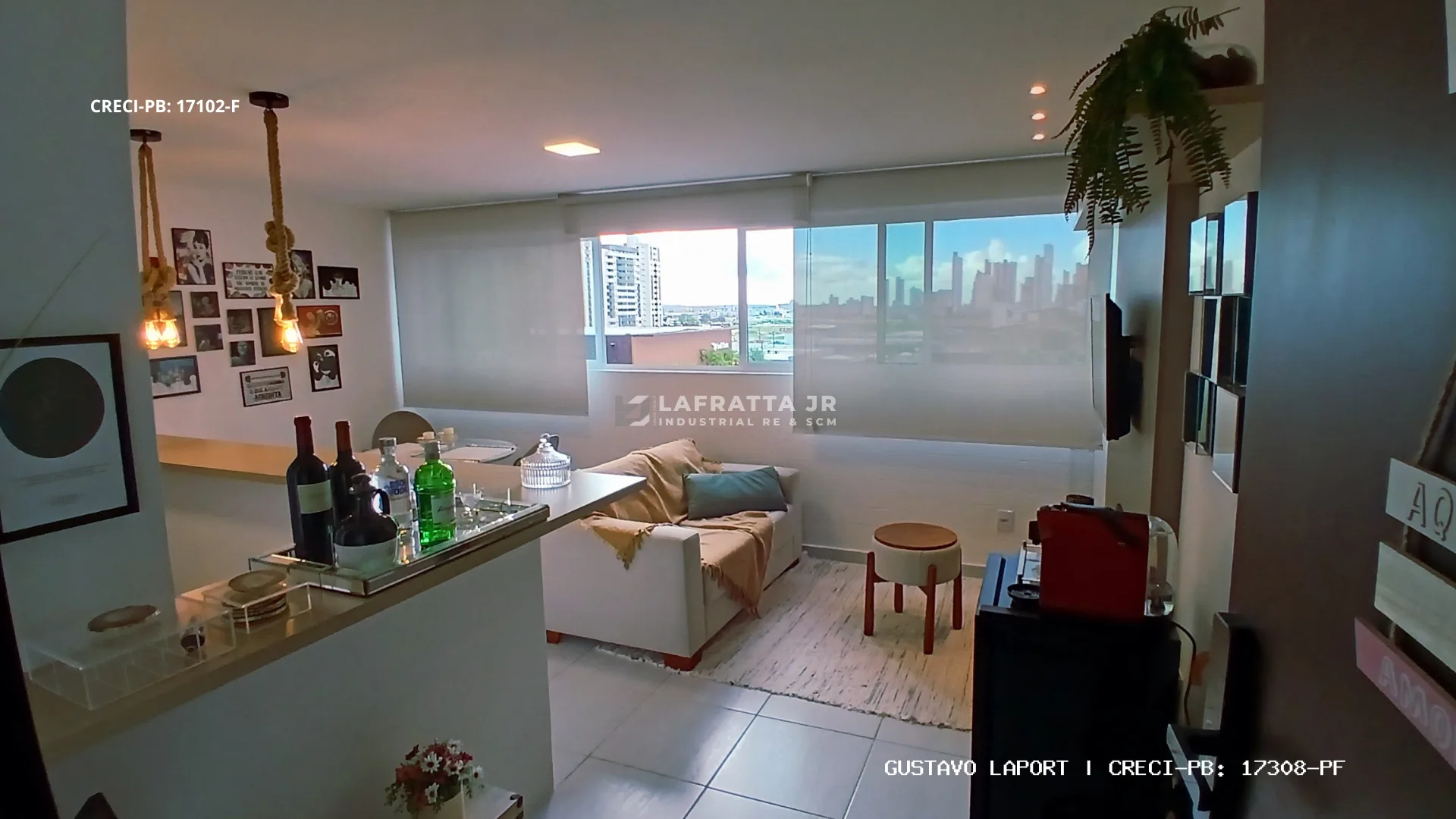 Flat 32m² Mobiliado em Manaíra - Porteira Fechada!